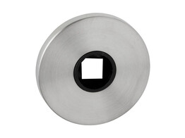 ARTITEC paar ronde krukrozetten O52x5mm - RVS mat