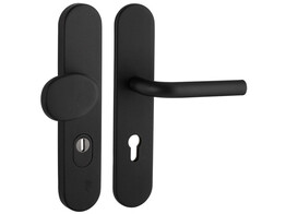 ARTITEC veiligheidsbeslag TOP - knop/kruk - 92 - kernbescherming - RVS zwart