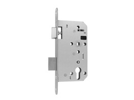 LITTO cilinderslot A26E621 - as 72mm - afgeronde vp 24mm - inox look