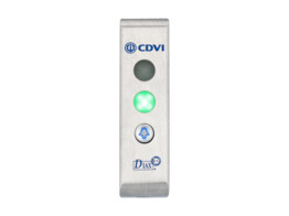 CDVI semaphore SIS - saillie - 2 LED avec bouton poussoir - Inox
