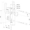 LOCINOX serrure pour portail coulissant LSKZ