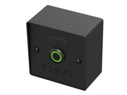 SEWOSY bouton poussoir PB19VB_BAPL-N - 6 fils - 12V DC - LED - large - noir