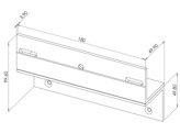 SEWOSY equerre Z V300ZN - ajustable - pour V300N - noir