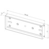 SEWOSY montageplaat V550SCPN - voor magneet V550N - zwart