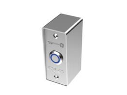 SEWOSY drukknop opbouw PB19_BAP - 6 draden - 12V DC - LED - small - RVS