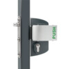 LOCINOX anti-paniekslot in opbouw LPKQ40U2LVSZPU - zilver