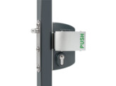 LOCINOX anti-paniekslot in opbouw LPKQ40U2LVSZPU - zilver