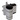 LOCINOX dubbel gelagerd 180  scharnier DINO - 2 stuks - zilver