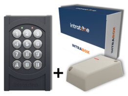 INTRATONE Intrabox Data Mini incl gecodeerd klavier met verlichte toetsen