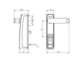 ISEO Trim-Tronic 94091355E - noir - IPX5