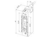 SEWOSY deuropener SE1IP - fail secure - IP68 - 12-24V AC/DC