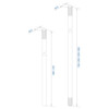 FUHR ronde stang VQRG10V - 10mm - verzinkt