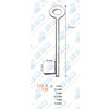 Cle a gorge pleine - 90 x 5 5mm