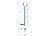 Cle a gorge pleine - 90 x 5 5mm
