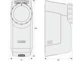 ABUS HomeTec Pro CFA3000 - blanc