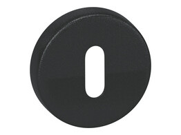 ARTITEC paar BB rozetten ACCENTS O52mm - RVS zwart