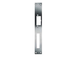 GEZE sluitplaat vlak 250x34x3mm RVS - keerbaar - schootgeleiding