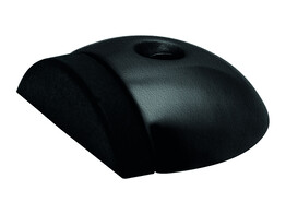 ARTITEC arret de porte sol - Inox noir