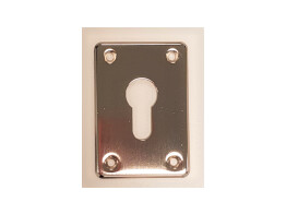 Rosette rectangulaire PZ - 4 trous de vis -