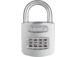 ABUS hangslot 160 - met verstelbare code - chroom